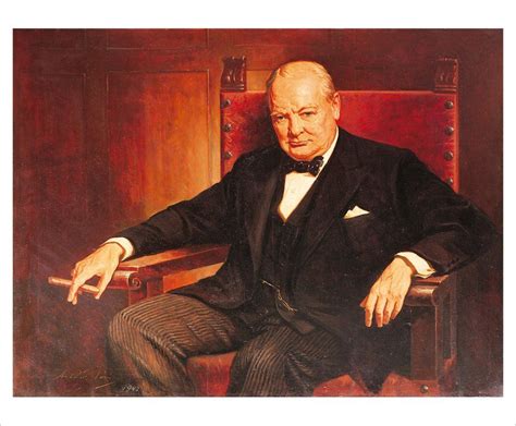 Sir Winston Churchill Arthur Pan | Churchill paintings, Historical ...