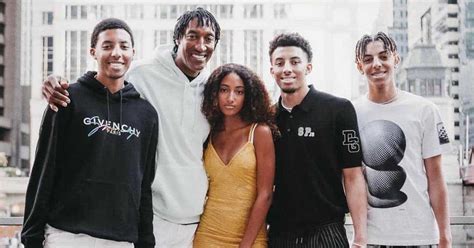 Meet Seven-Time NBA All-Star Scottie Pippen and His Seven Children