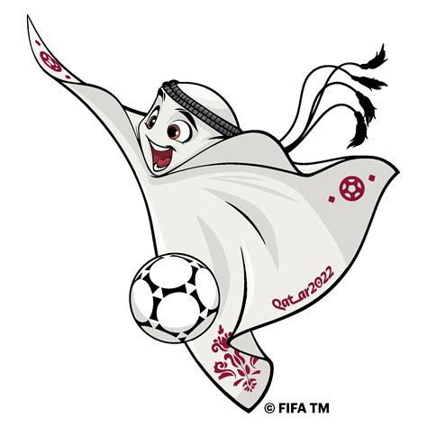 Fifa World Cup 2022 Mascot La’Eeb Copy Logo Vector - (.Ai .PNG .SVG .EPS Free Download)