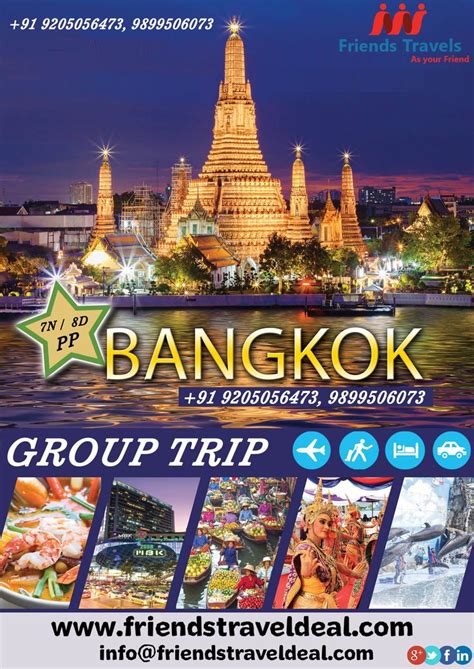 Bangkok Tour Packages | Travel, Thailand tours, Travel friends