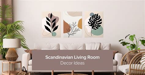 20 Chic Scandinavian Living Room Ideas With Nordic Inspiration | Displate Blog