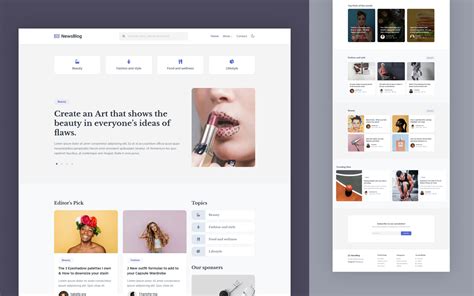 News Blog Website Template » W3Layouts