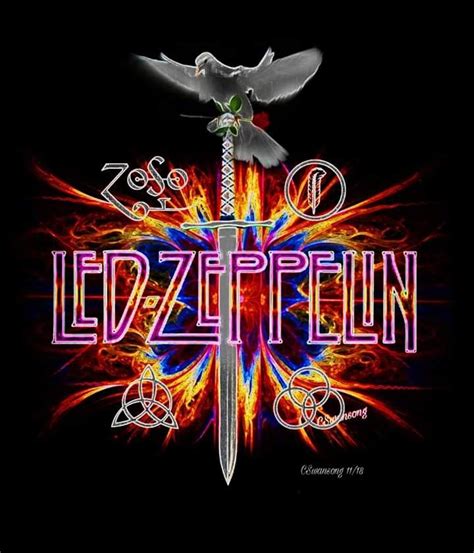 Pin by Deborah Valouch-McGuire on the art of C. Swanson | Led zeppelin poster, Led zeppelin art ...