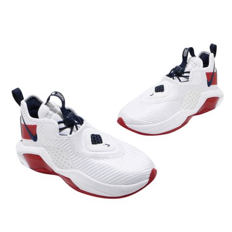 Nike LeBron Soldier 14 GS White University Red CN8689100 - KicksOnFire.com