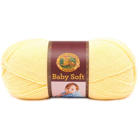 Lion Brand Baby Soft Yarn-Lemonade, 920-160 | eBay