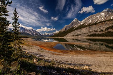 spray, Lake, Kananaskis, Country, Alberta Wallpapers HD / Desktop and ...