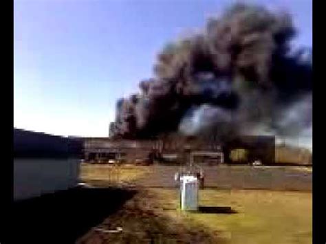 lacombe composite high school fire - YouTube