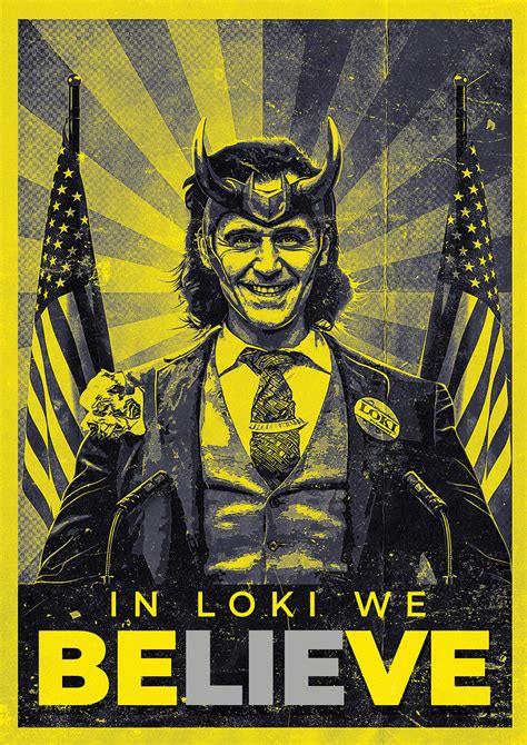 Loki For President Fan Poster on Behance