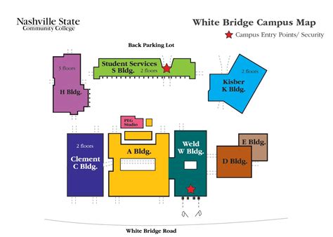 Nashville State Campus Map - Gretna Hildegaard