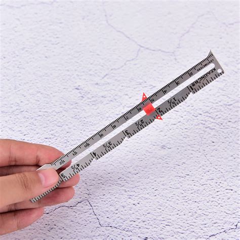 1PCS 15cm Professional 9z Cloth Sewing Measuring Gauging Tools Tailoring Sewing Gauge Ruler ...