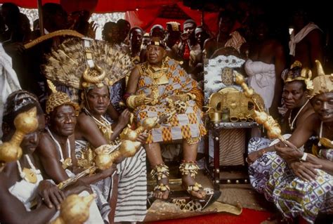 Golden Stool of the Ashanti people in Ghana