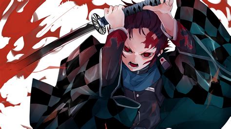 Anime Demon Slayer Kimetsu No Yaiba Tanjirou Kamado Papel De Parede | My XXX Hot Girl