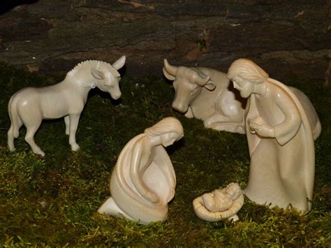 Free Images : statue, horse, child, donkey, advent, father christmas, sculpture, figure, stall ...