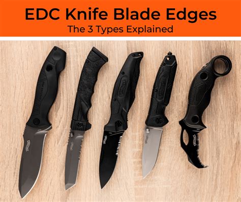 EDC Knife Blade Edges (The 3 Types Explained)