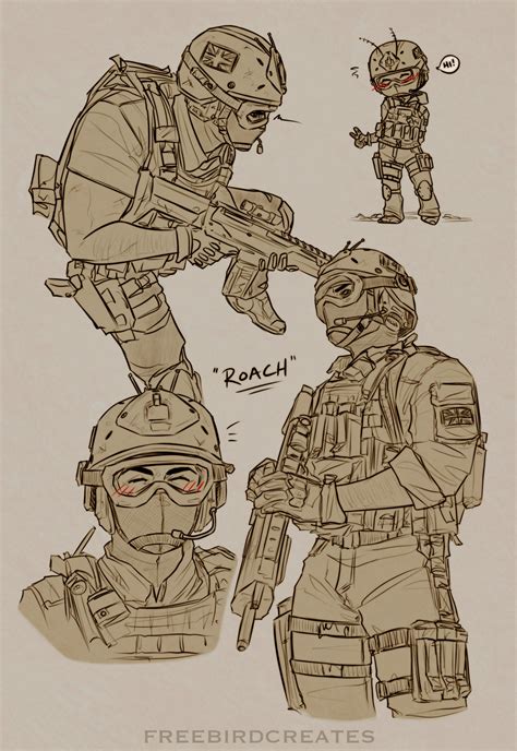 ArtStation - Sgt. Gary “Roach” Sanderson - Call of Duty: Modern Warfare II