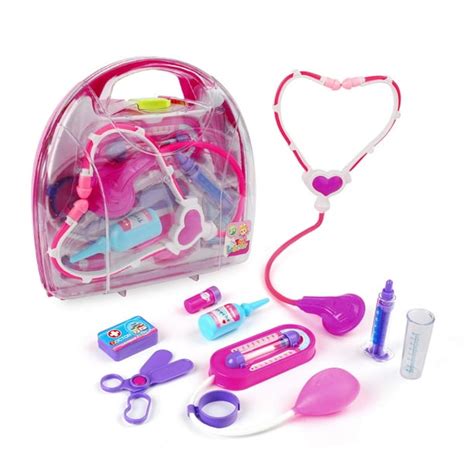 Doctor Kit Toys Kids Medical Pretend Play Game Doctor Set Cute Carrycase for Toddlers 3, 4, 5 ...