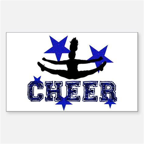 Cheer Bumper Stickers | Car Stickers, Decals, & More