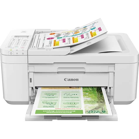 Canon PIXMA TR4720 Wireless All-in-One Printer (White) 5074C022