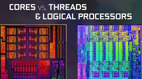 CPU Cores vs. Logical Processors & Threads