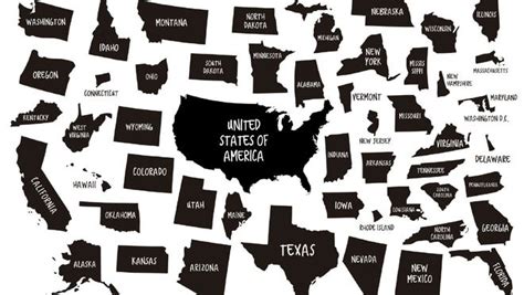 How were state shapes, boundaries determined?