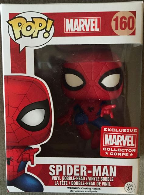 Funko Pop! Spider-Man #160, Marvel Collector Corps exclusive | Funko pop spiderman, Marvel ...