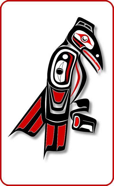 raven totem | Native american art projects, Haida art, Native art