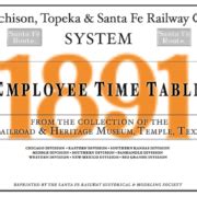 System Timetables – The Santa Fe Railway Historical and Modeling Society