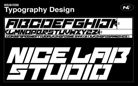 Type Design-NiceSL英文字体设计 on Behance Typography Branding, Calligraphy Logo, Logo Fonts, Graphic ...