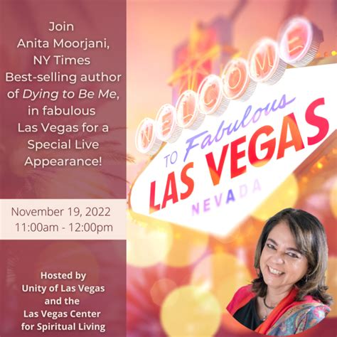 Book-signing w/ Anita Moorjani - Unity of Las Vegas