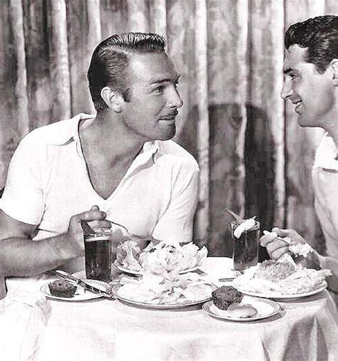 File:Randolph Scott and Cary Grant over a seafood lunch.jpg - Wikipedia