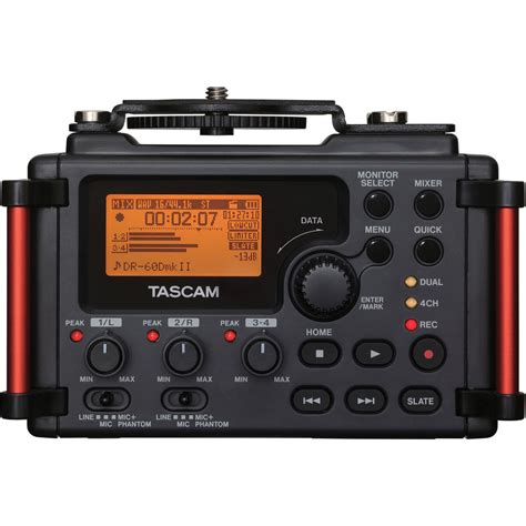 Tascam DR-60DmkII 4-Input / 4-Track Multitrack Field Recorder