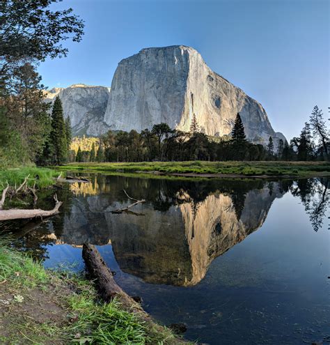 El Capitan just after dawn (Yosemite national park) [OC] [5480 x 5724] : r/EarthPorn