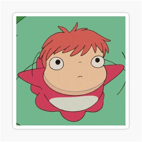 Ponyo Stickers for Sale | Ponyo anime, Ghibli artwork, Studio ghibli ...