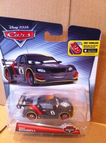 DISNEY CARS DIECAST - Max Schnell - Carbon Racers – Gemdans