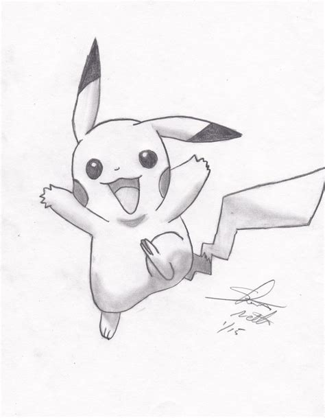 Pikachu Sketch Drawing at PaintingValley.com | Explore collection of ...