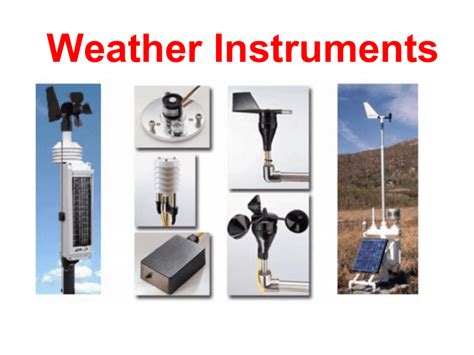 Weather Instruments