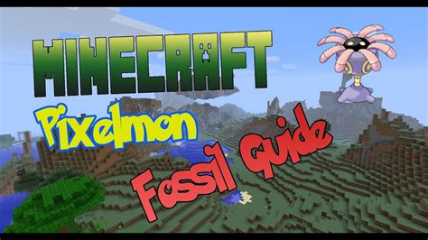 Pixelmon: Fossil Guide - YouTube