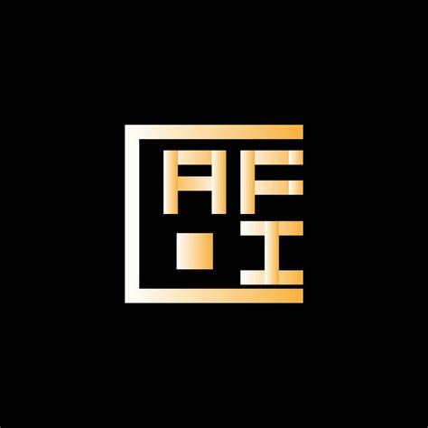 AFI letter logo vector design, AFI simple and modern logo. AFI ...