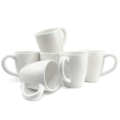 Amazon.co.uk: plain white mugs bulk