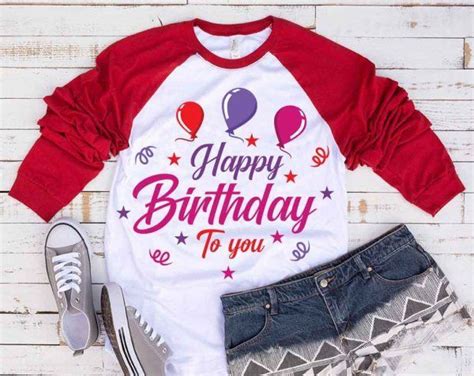 Happy Birthday To You SVG, Birthday SVG, Birthday Cake SVG, Birthday Shirt SVG, Decals And ...