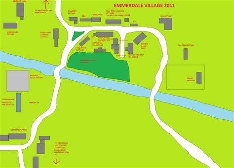 Emmerdale Village Map - Emmerdale Past & Present Wiki