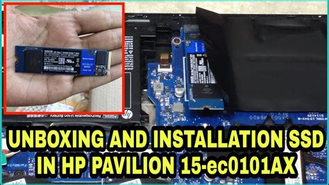 Unboxing & Installation Of WD Blue 500GB SSD In HP Pavilion 15-ec0101AX |#joshrak #ssd #wdblue ...