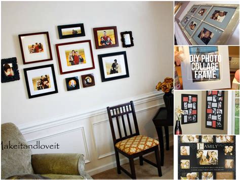 Decorative Frame Collage Ideas to DIY