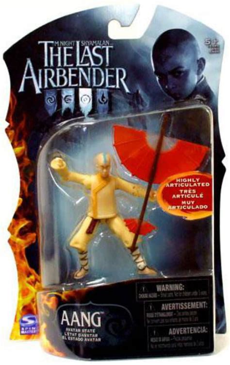 Avatar the Last Airbender Aang 3.75 Action Figure [Avatar State] - Walmart.com