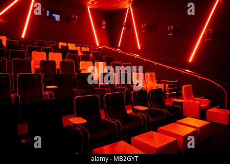 Stockport Light Cinema at Redrock interior Stock Photo - Alamy