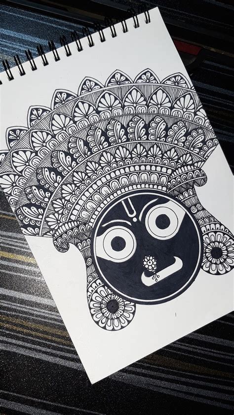 Pin by Mini's Creative Zone on Lord Jagannath Mandala Art. | Mandala art, Mandala, Cards