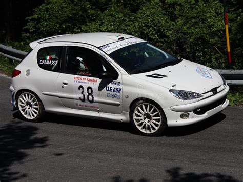 Peugeot 206 RC rally car editorial stock image. Image of speed - 69901154