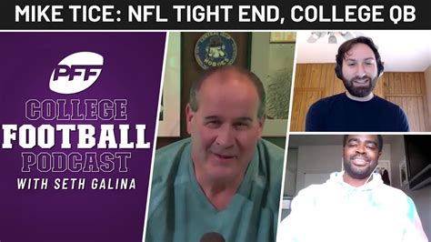 Interview with Mike Tice, Former NFL Head Coach & Maryland QB | PFF College Football Pod - YouTube