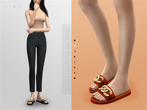 The Sims 4: Best Sandals & Flip-Flops CC (All Free) – FandomSpot