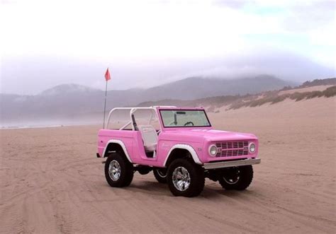 pink bronco | Ford bronco, Bronco car, Classic bronco